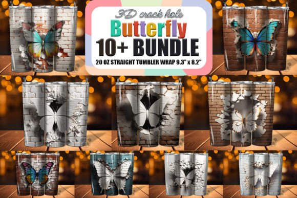 Elevate Designs with 3D Butterfly Wraps