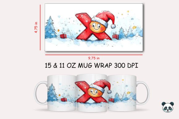 Elevating Personalized Gifting: The Strategic Role of the Christmas Baby Letter D Mug Wrap 30