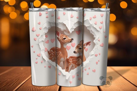 Evaluating the Mom Baby Fawns 3D Tumbler Wrap for Sublimation Projects