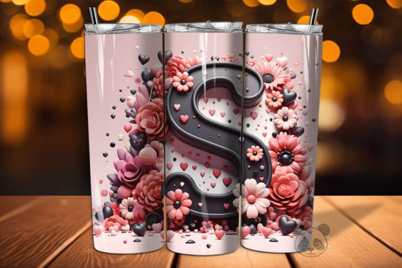 Mastering the Valentine Letter S 3D Tumbler Wrap: A Guide to Sublimation Design and Digital Creativity