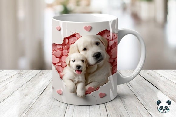 Mom Baby Puppies 3D Mug Wrap: A Practical Guide to Sublimation Design and Application