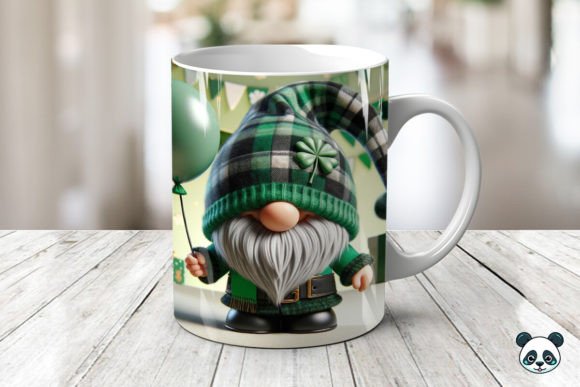 St. Patrick Gnome Balloon 3D Mug Wrap