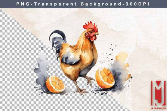 Unlocking Creative Potential with Premium Watercolor Chicken Clipart