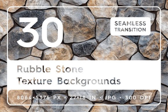 Unlocking Realism: How 30 Rubble Stone Texture Backgrounds Transform Your Design Projects