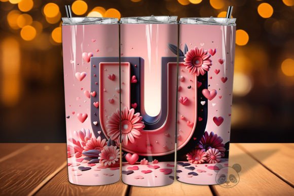 Valentine Letter U 3D Tumbler Wrap: A Practical Guide for Creators